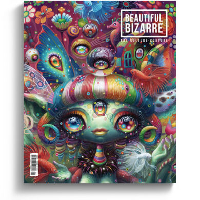 Beautiful Bizarre art magazine - issue 30 - Yoko d'Holbachie pop surrealism