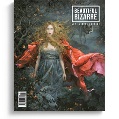 Beautiful Bizarre art magazine - Issue 45_Cover by Arantza Sestayo