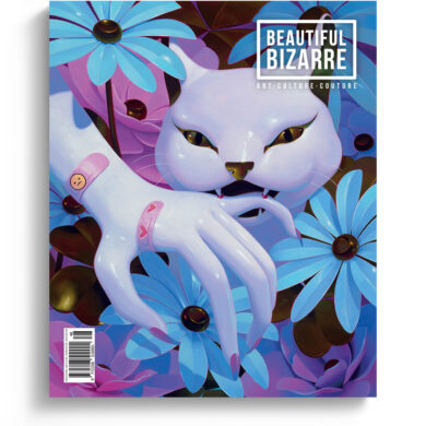 Beautiful Bizarre art magazine - Issue 48 - cover by Megan Ellen MacDonald