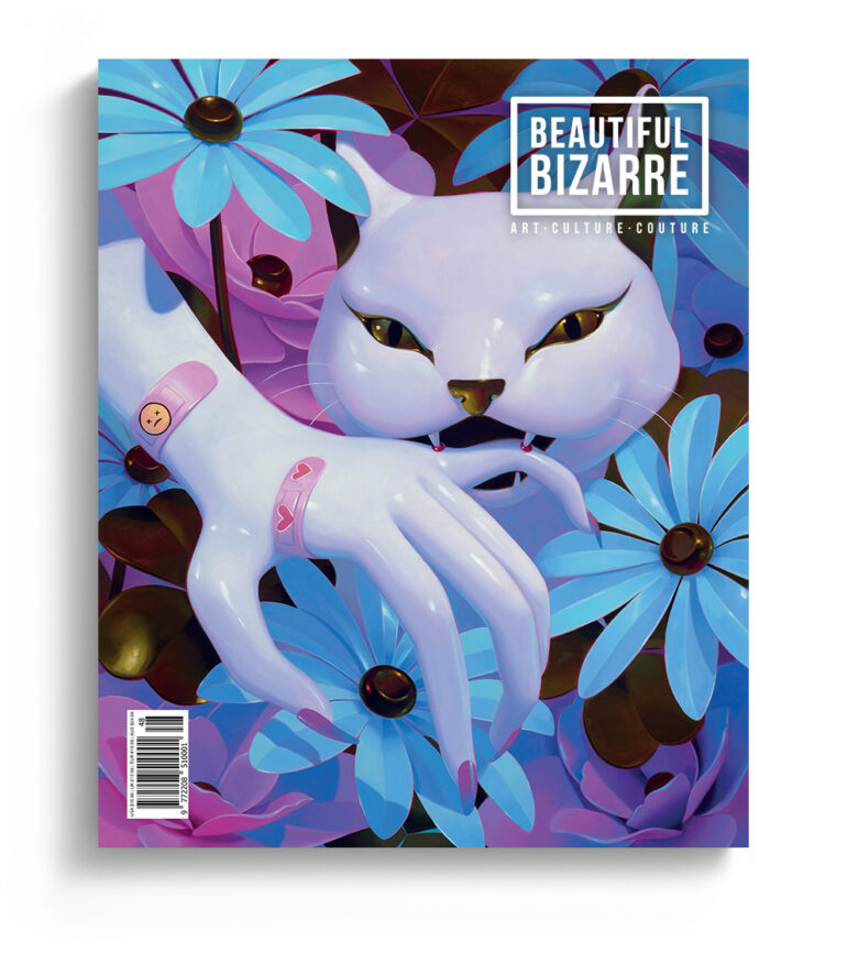 Beautiful Bizarre art magazine - Issue 48 - cover by Megan Ellen MacDonald