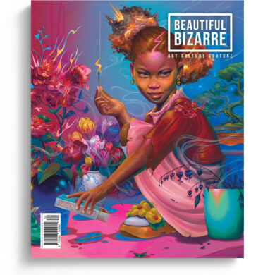 Beautiful Bizarre art magazine - Issue 53_Cover by Kayla Mahaffey - web