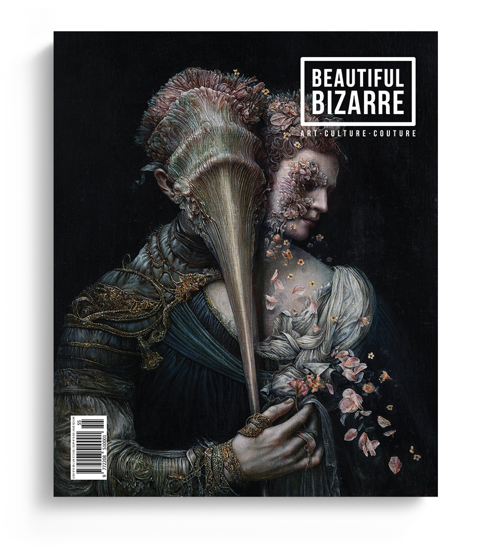 Beautiful Bizarre art magazine - Issue 55 - cover by Agostino Arrivabene